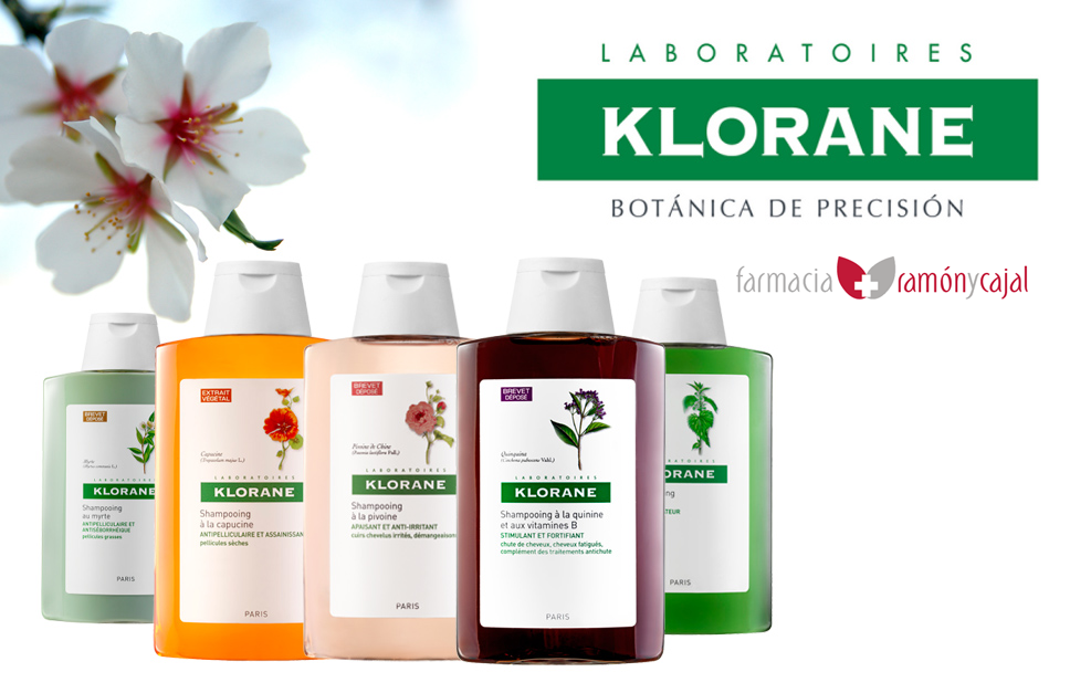 Farmacia Ramon y Cajal La gama de champús Klorane
