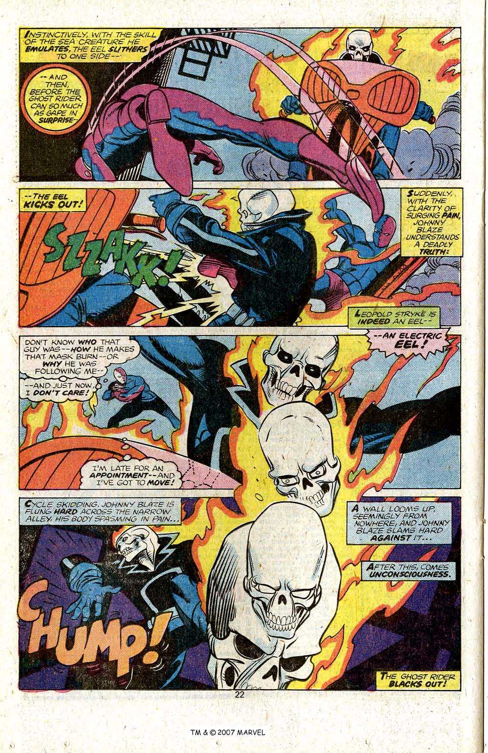 Read online Ghost Rider (1973) comic -  Issue #21 - 24