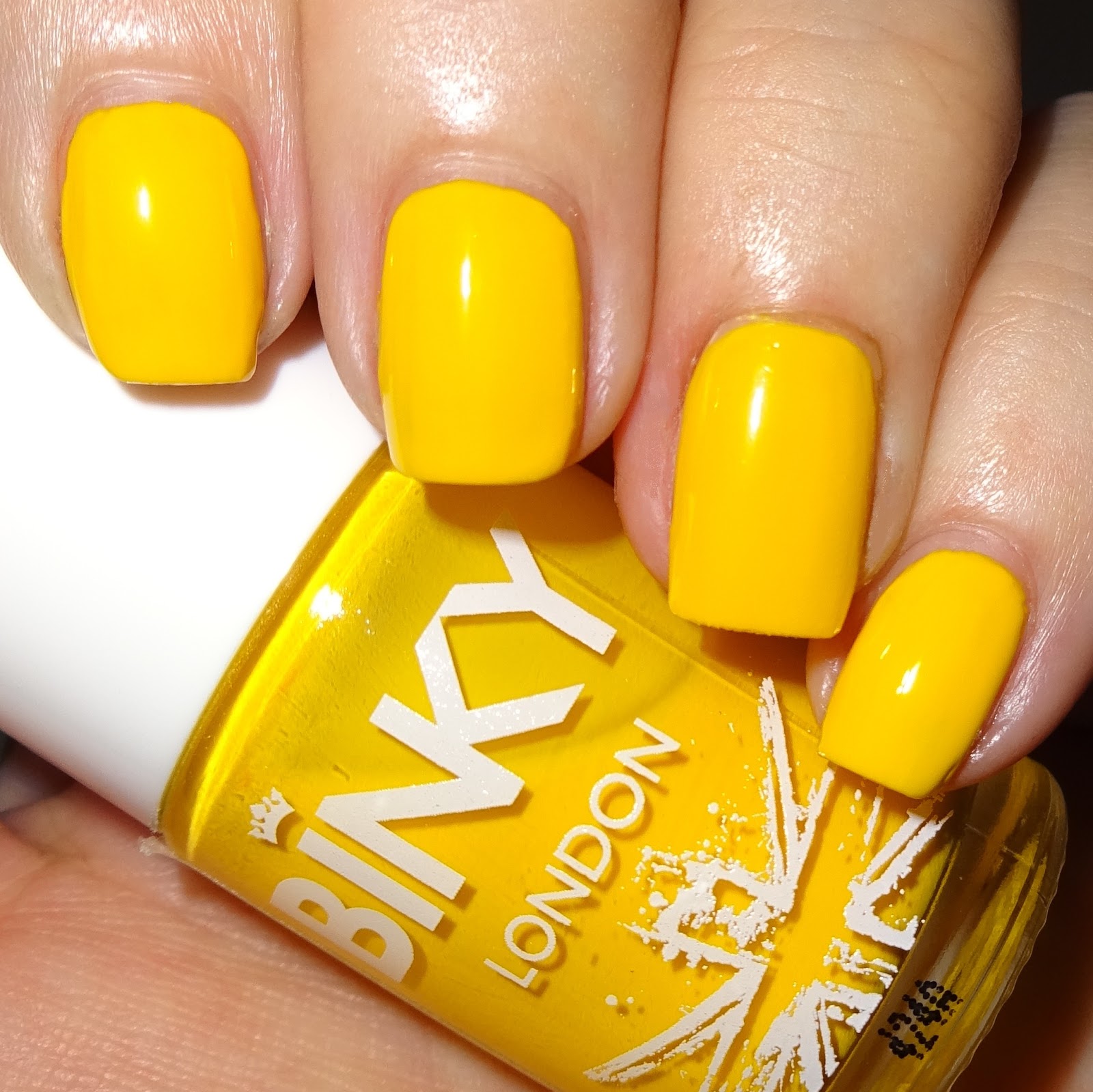 Wendy's Delights BINKY LONDON Nail Polishes Lemon Drizzle & Sunshine Yellow