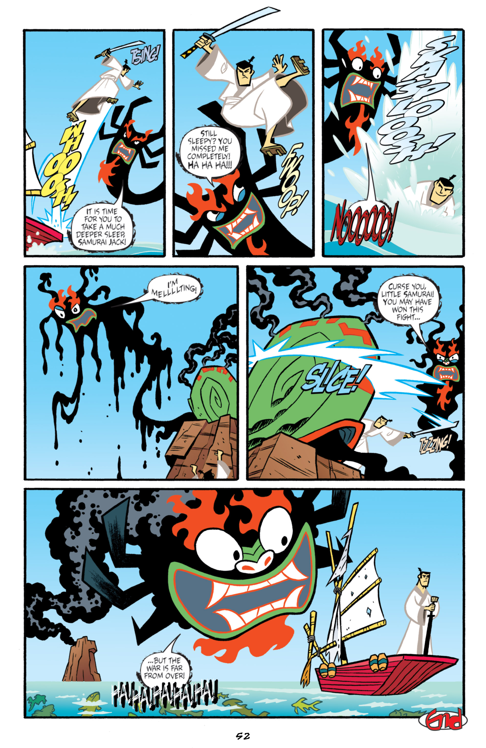 Read online Samurai Jack Classics comic -  Issue # TPB 2 - 53