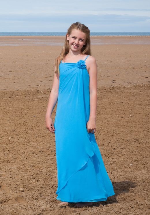 WhiteAzalea Junior Dresses: Stunning Blue Junior Bridesmaid Dress