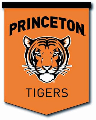 A Princeton Tiger banner