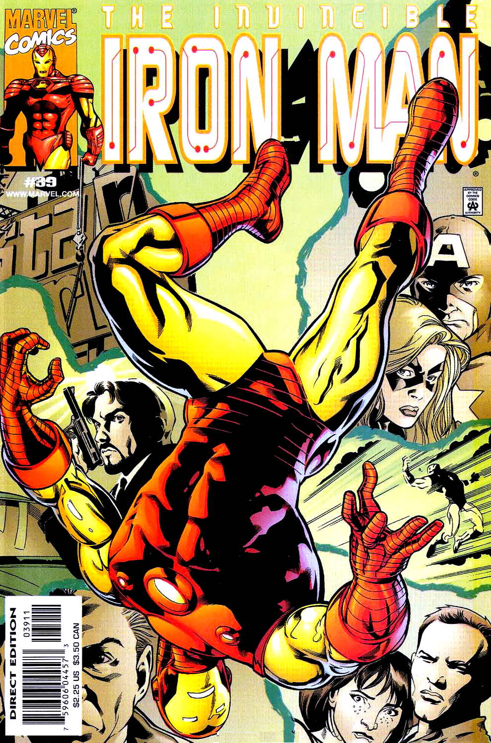 Read online Iron Man (1998) comic -  Issue #39 - 1