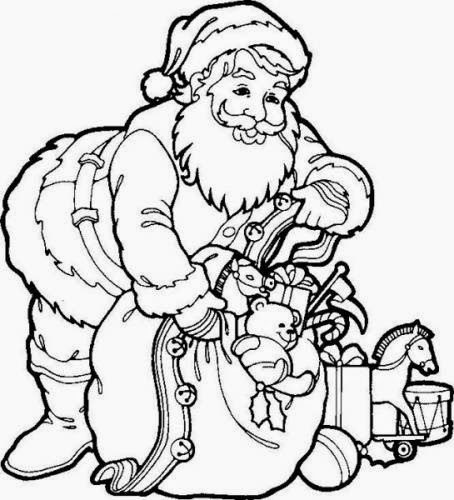 Santa Claus christmas coloring.filminspector.com