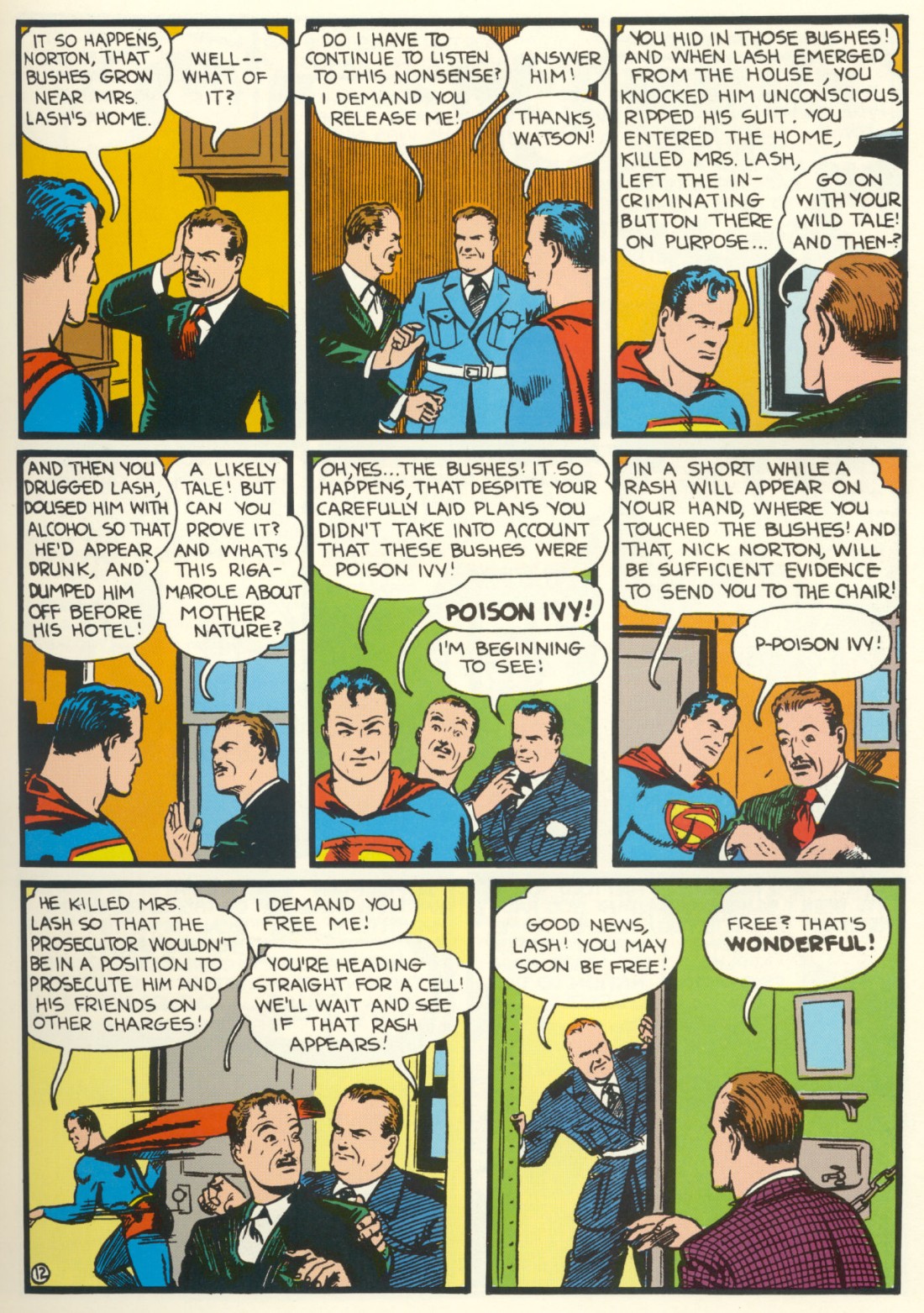 Read online Superman (1939) comic -  Issue #7 - 15