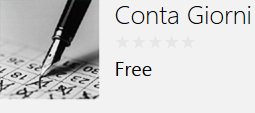 MI SERVE UN'APP WINDOWS PHONE CHE MI CONTA I GIORNI CHE PASSANO MI SERVE UN'APP WINDOWS PHONE CHE MI CONTA I GIORNI CHE PASSANO