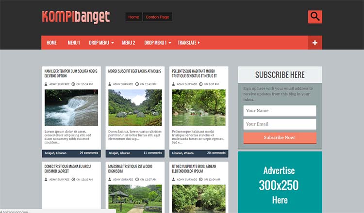 Free Blogger Template - Kompi Banget Free Blogger Template - Kompi Banget