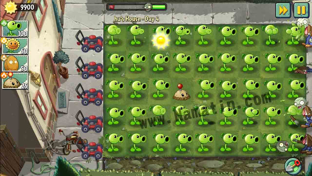 mod plant vs zombie 2 no delay