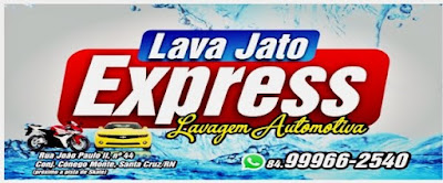 Lava jato EXPRESS funcionando ao domingos, das 7hs as 12hs. Agende já os nossos serviços: 99966-254