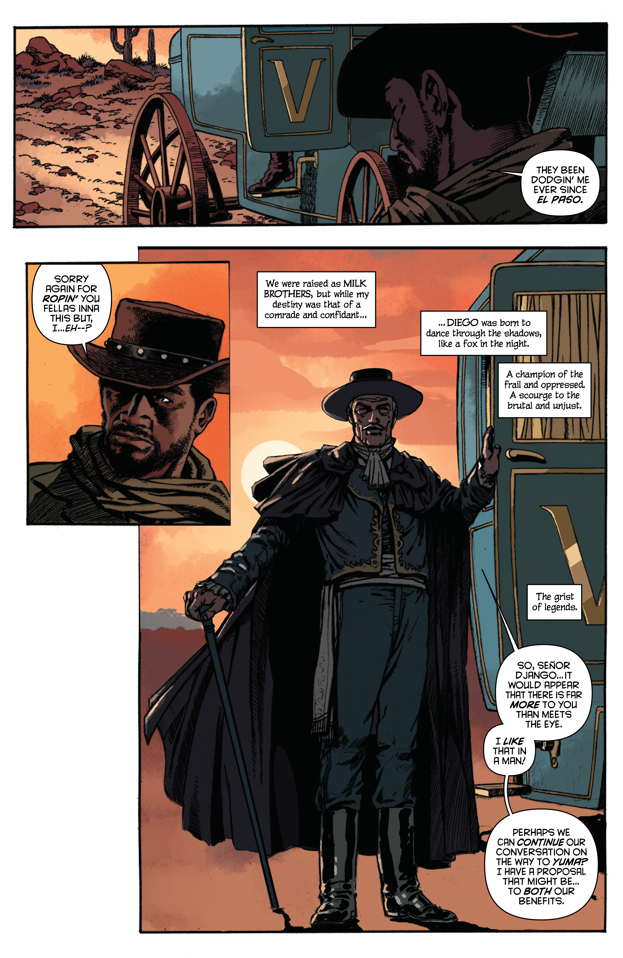 Read online Django/Zorro comic -  Issue # _TPB - 19