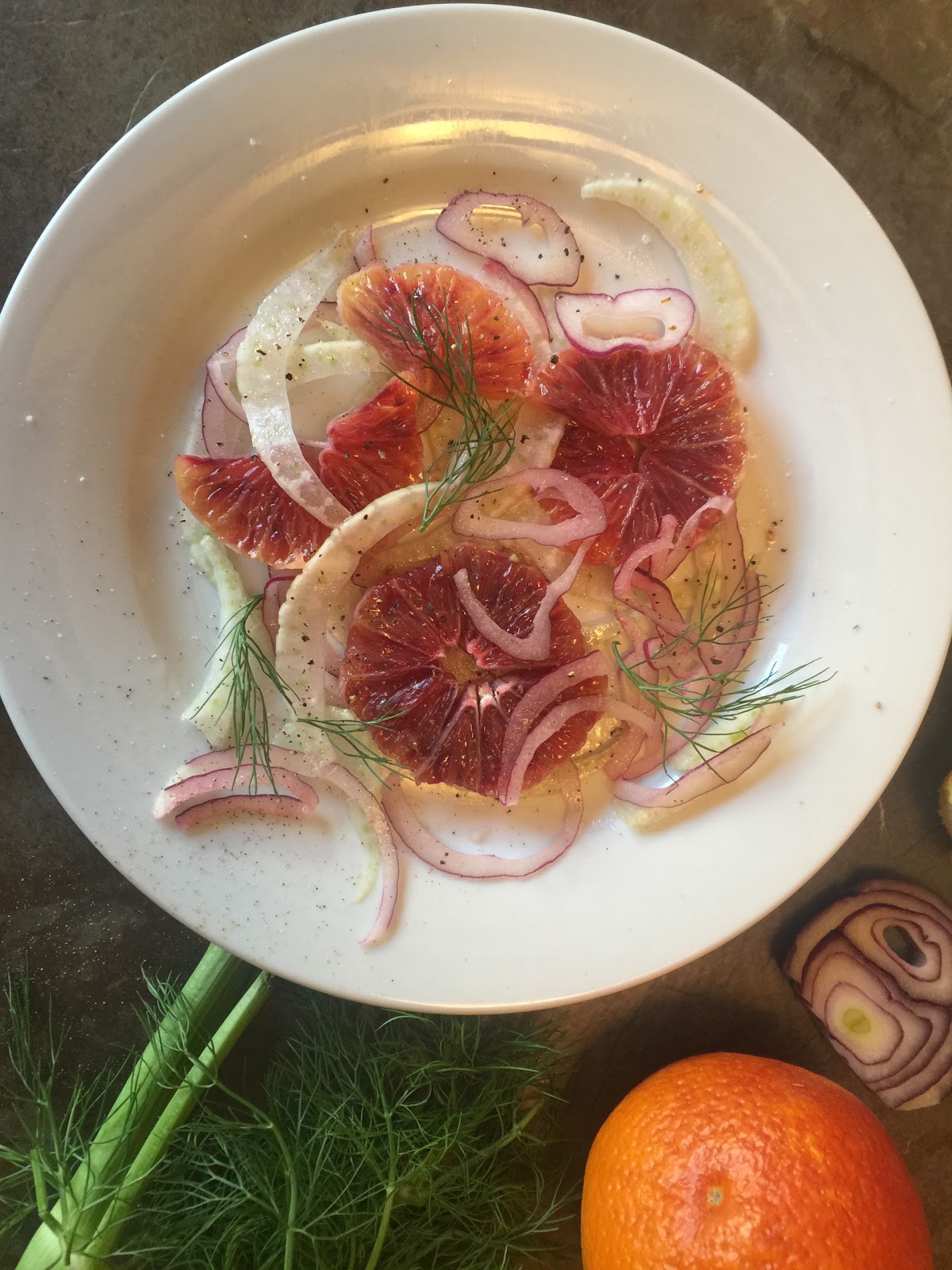 Italian Blood Orange Salad
