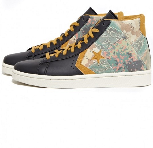STUSSY X CONVERSE FIRST STRING PRO LEATHER CAMO URBAN HUNT