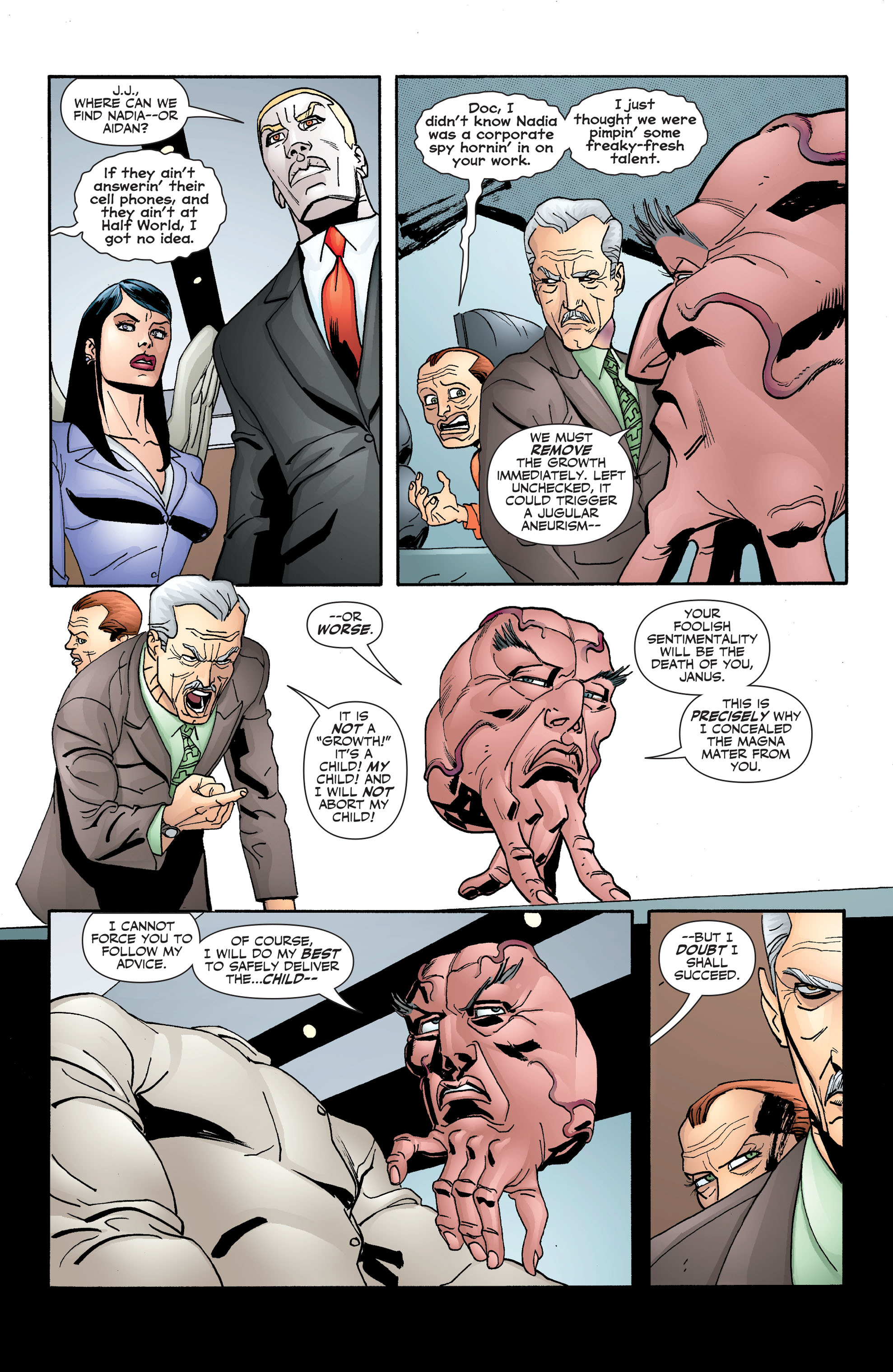 Read online The Un-Men comic -  Issue #10 - 11