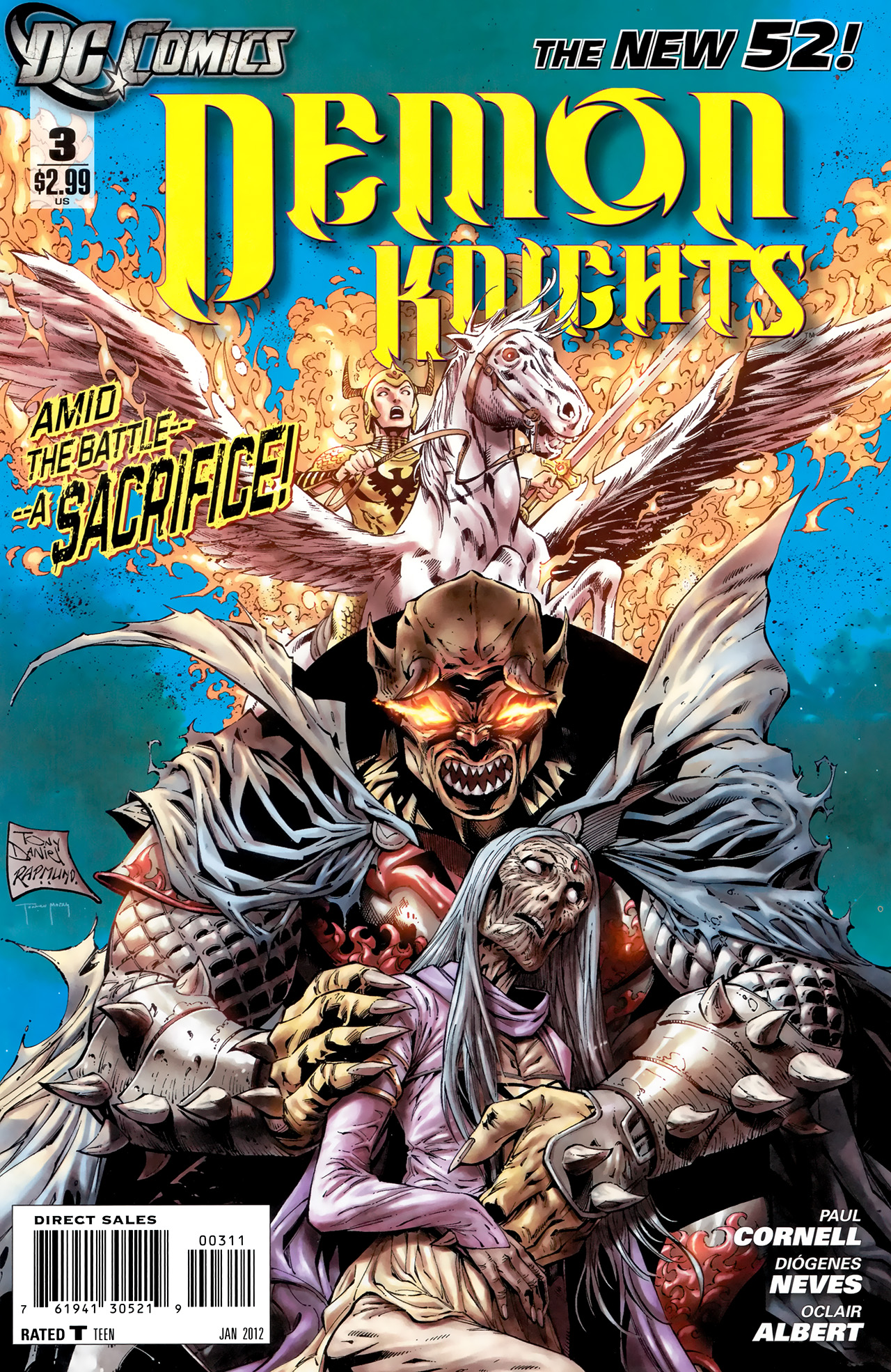 Read online Demon Knights comic -  Issue #3 - 1