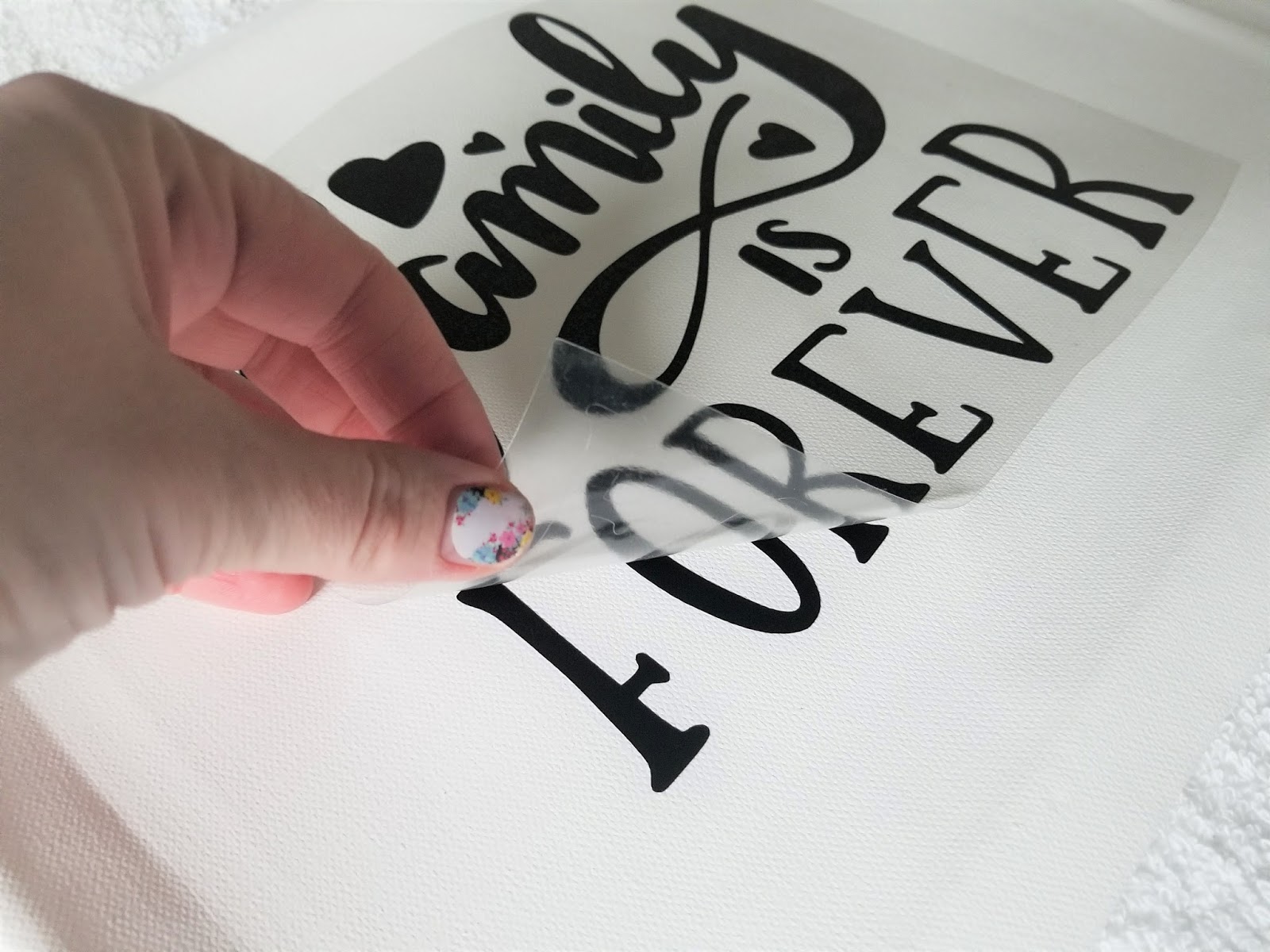 How to Make a Reverse Canvas Sew Simple Home