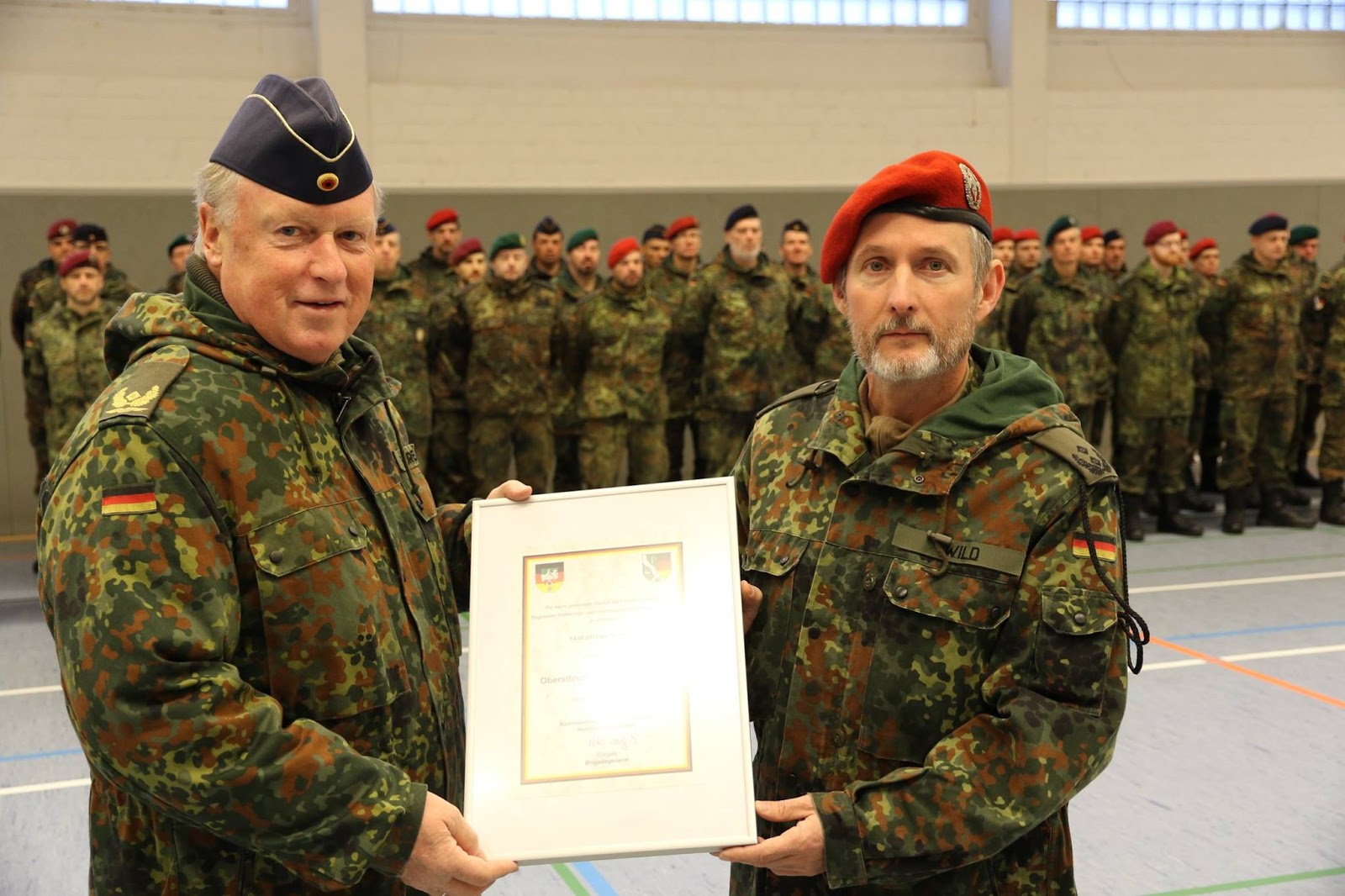 RSU-Kräfte der Bundeswehr : Chefwechsel bei der RSUKp Rheinland
