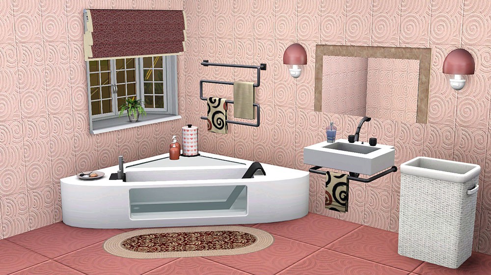 Corporation "SimsStroy" The Sims 3. Tiles walls and floors "Refin".