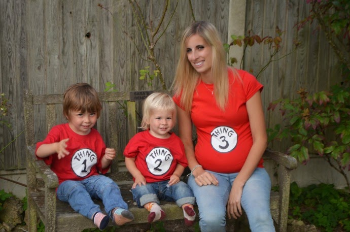 Thing 1 and thing 2 pregnancy announcement Clearance