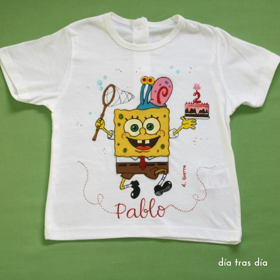 Camiseta personalizada Bob Esponja