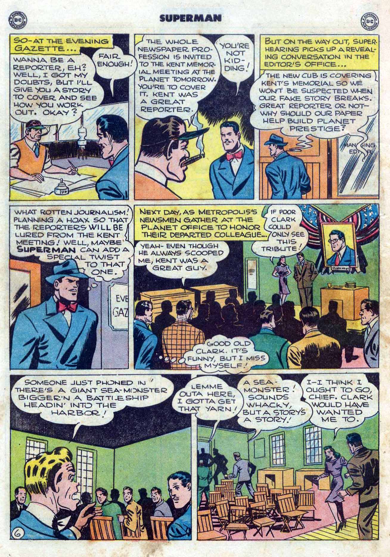 Read online Superman (1939) comic -  Issue #42 - 44