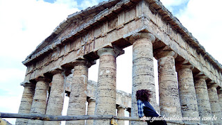 lateral do templo Dórico de Segesta