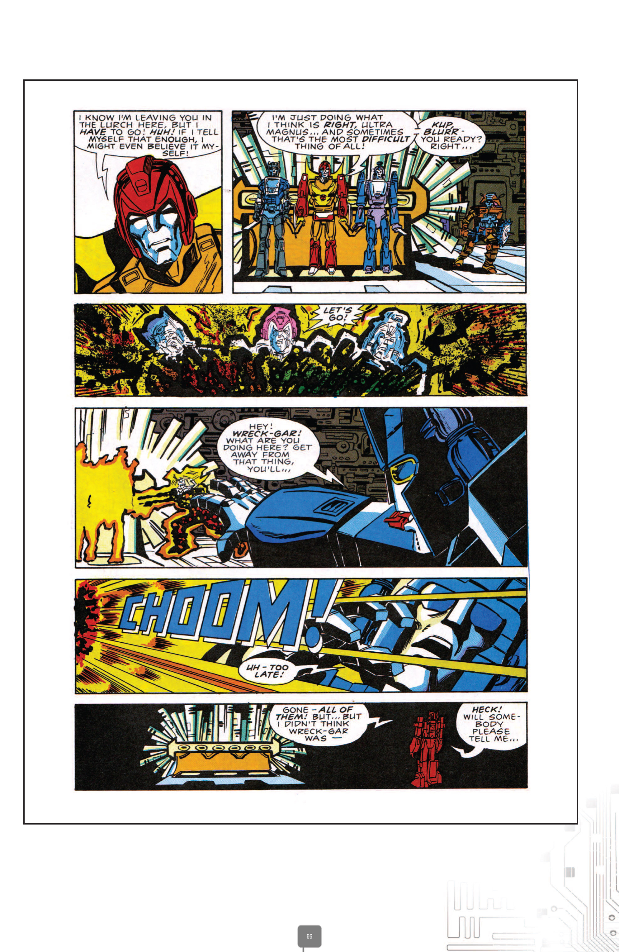 Read online The Transformers Classics UK comic -  Issue # TPB 4 - 66