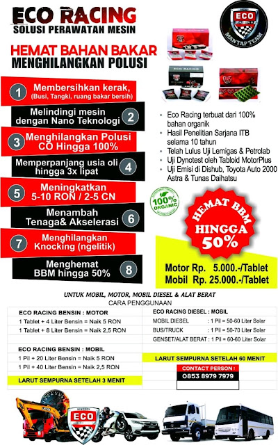 Eco racing jogja, Eco racing Surabaya, Eco racing Solo, Eco racing