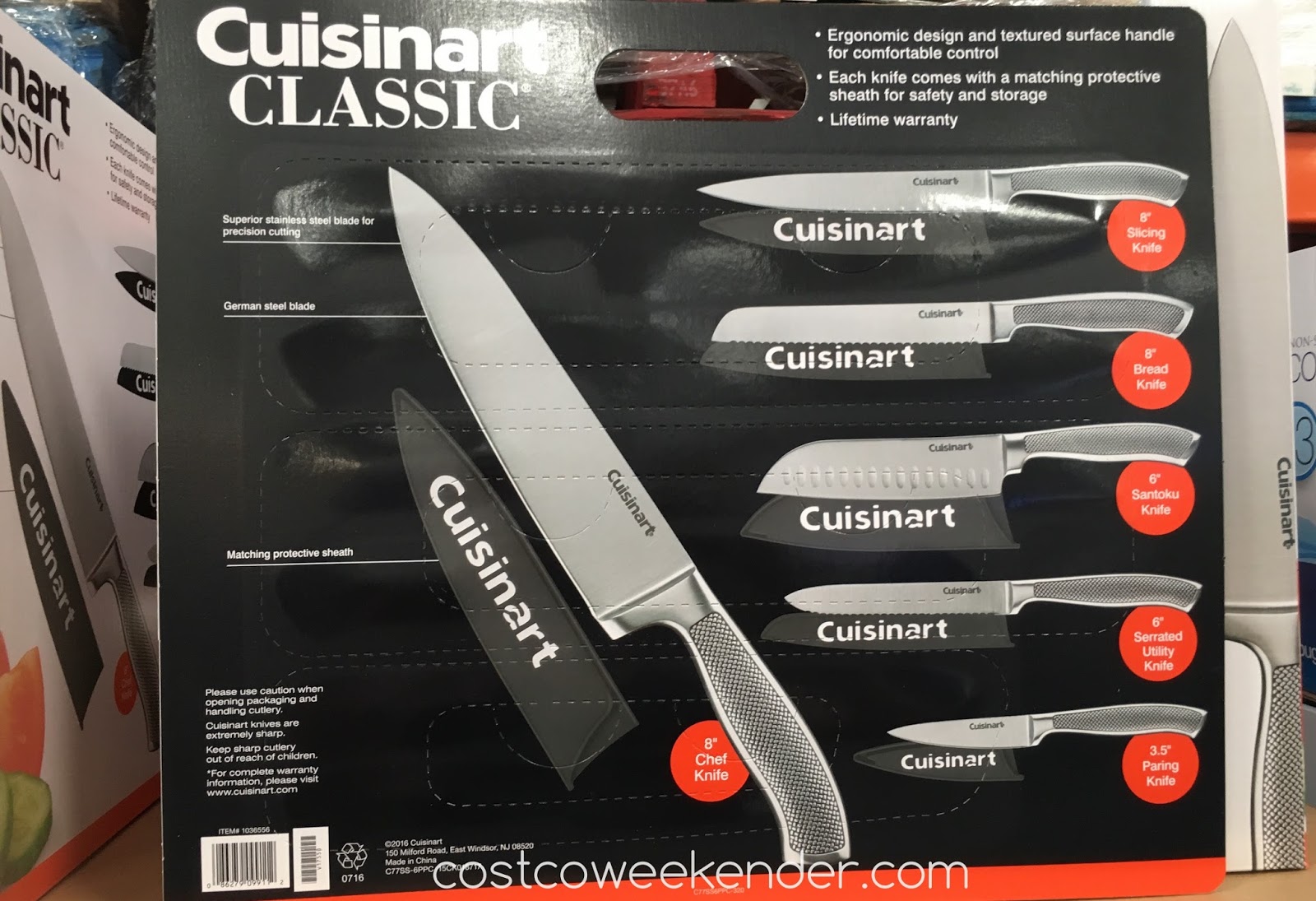 Cuisinart Graphix 6piece Knife Cutlery Set Costco Weekender