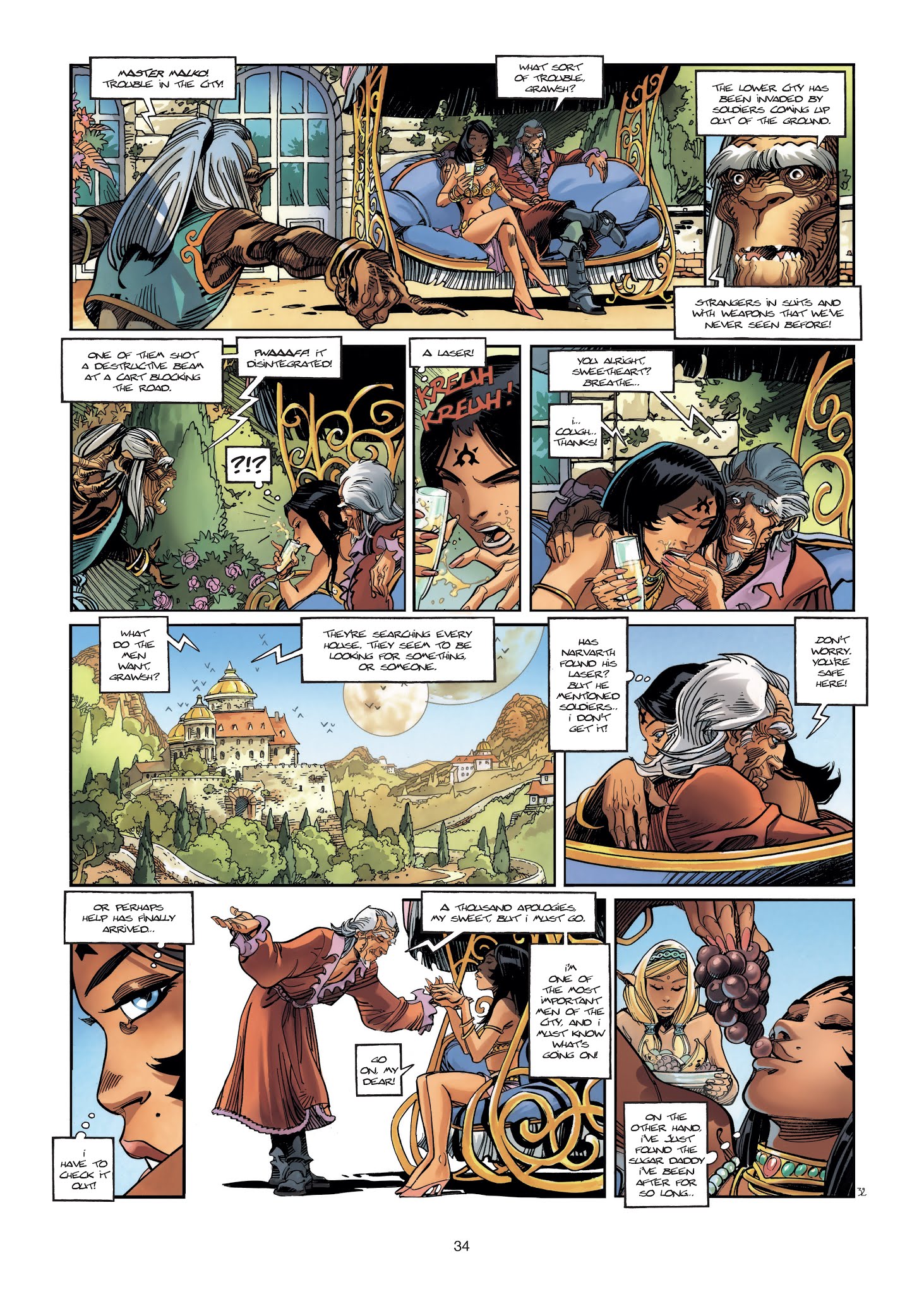 Read online Ythaq comic -  Issue #8 - 34