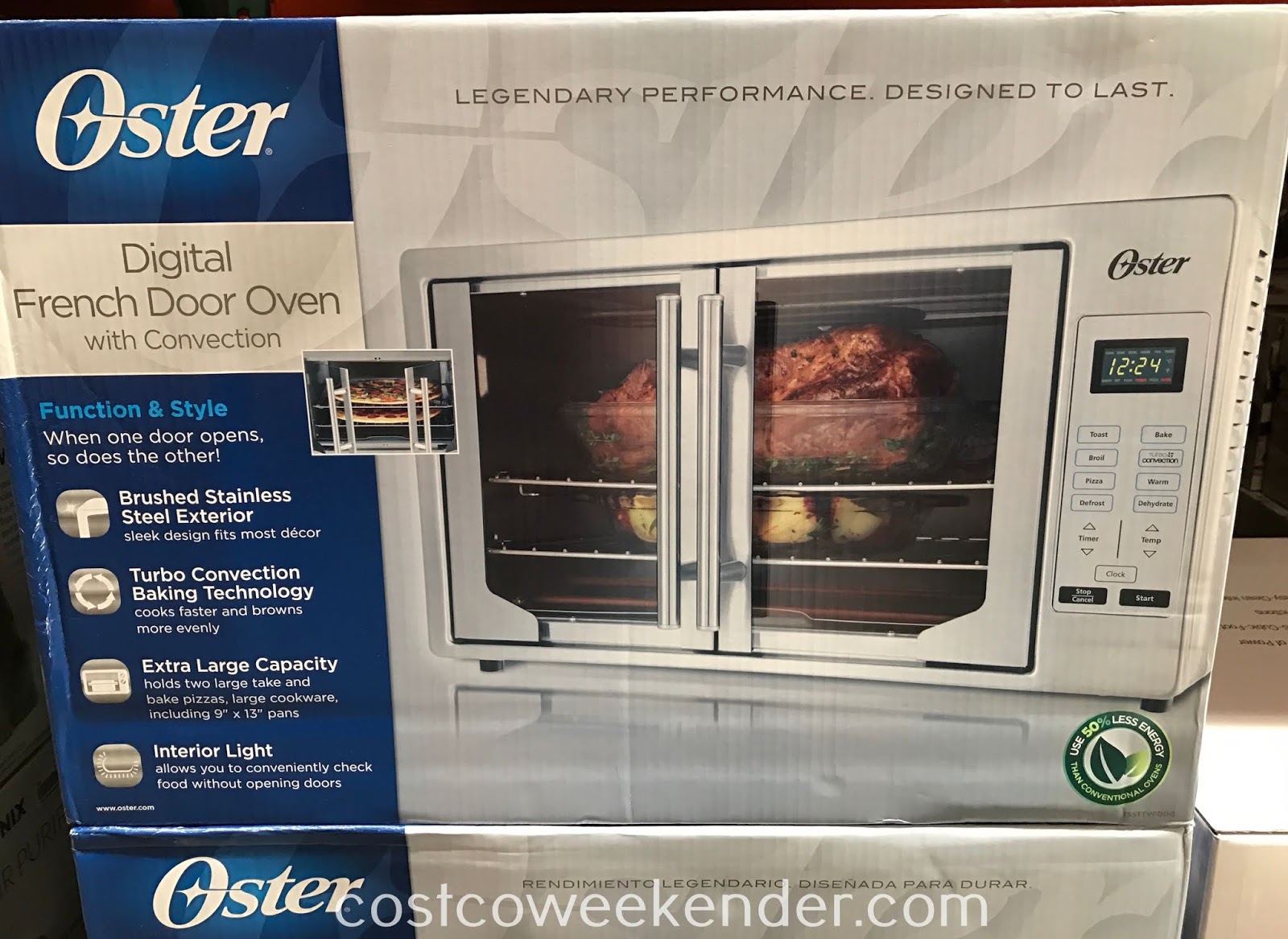 Oster Digital French Door Oven With Convection Costco Weekender