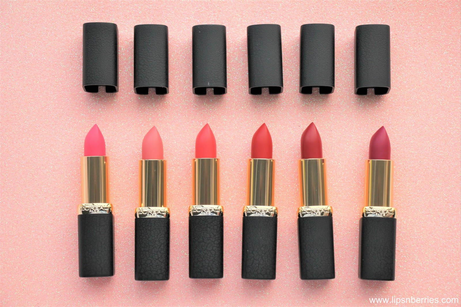 L'oreal Paris Color Riche Matte Addiction Lipsticks Review | LIPS n BERRIES