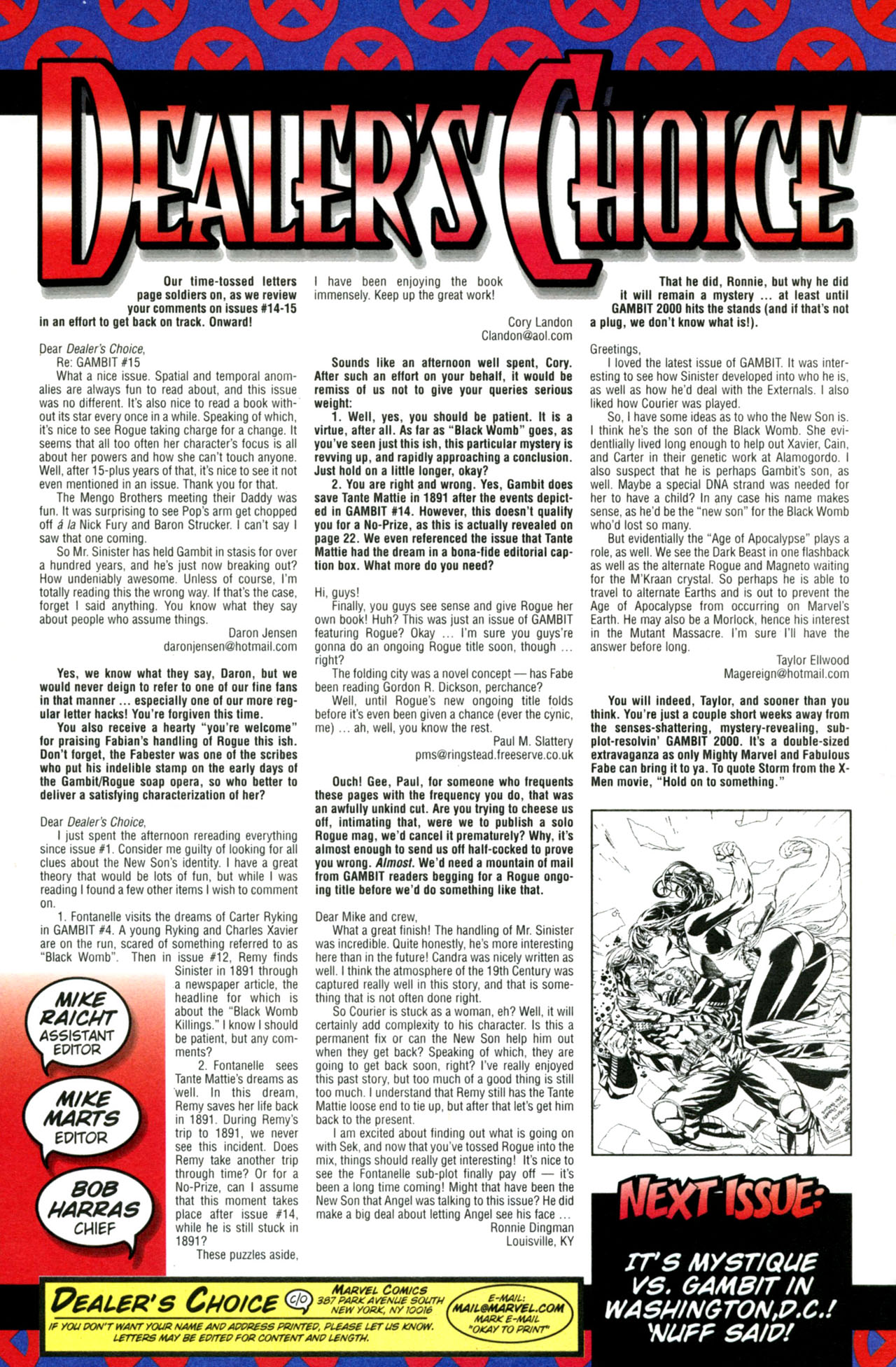 Read online Gambit (1999) comic -  Issue #20 - 24