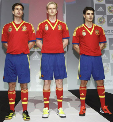 equipación selección española de fútbol Copa Confederaciones 2013