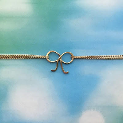 Gift Bow Pendant - DIY tutorial - Lisa Yang's Jewelry Blog