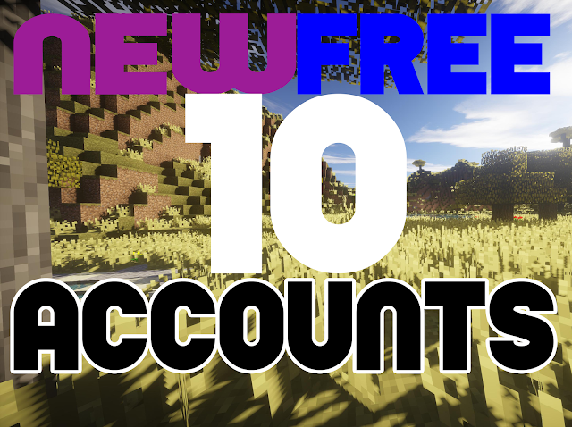 ١٠ حسابات ماينكرافت اصلية جديدة شغالين مجانا 3rb Mc Accounts