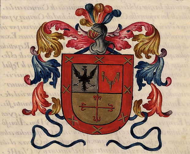 Historia del corregimiento de San Clemente Escudos familiares de la