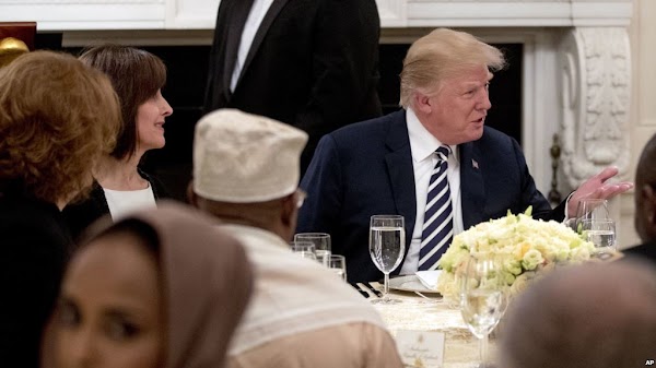 Trump Buka Puasa Bersama di Gedung Putih