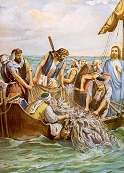 Jesus Christ and Christian Pictures: Miracles of Jesus:Miraculous Catch ...