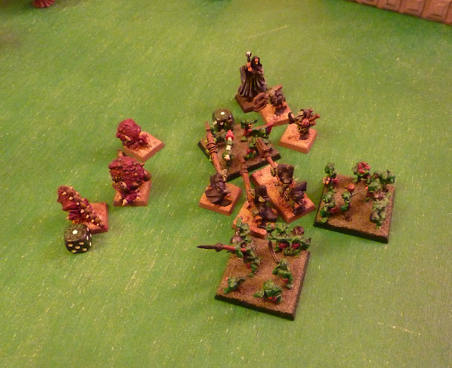 Age of Sigmar battle report between Moonclan Grots and Chaos Mortals.