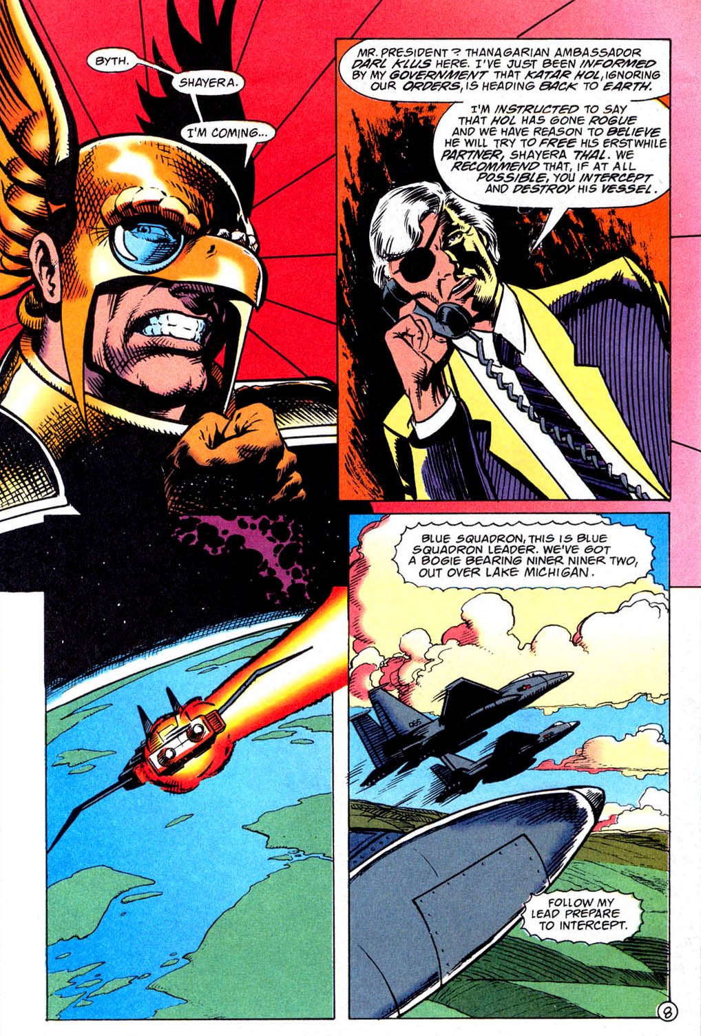 Read online Hawkworld (1990) comic -  Issue #9 - 9