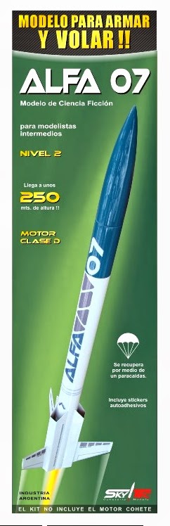 Model Rocket Building: SkyTec Rockets - from Argentina