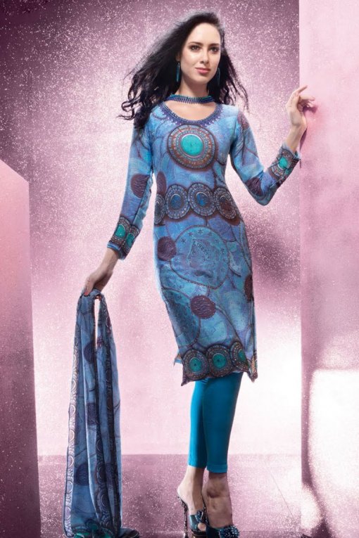 Latest Fashion: 2011Churidar Salwar Kameez|Full Sleeves,High Neck,Trendy ,Party Wear,Anarkali 