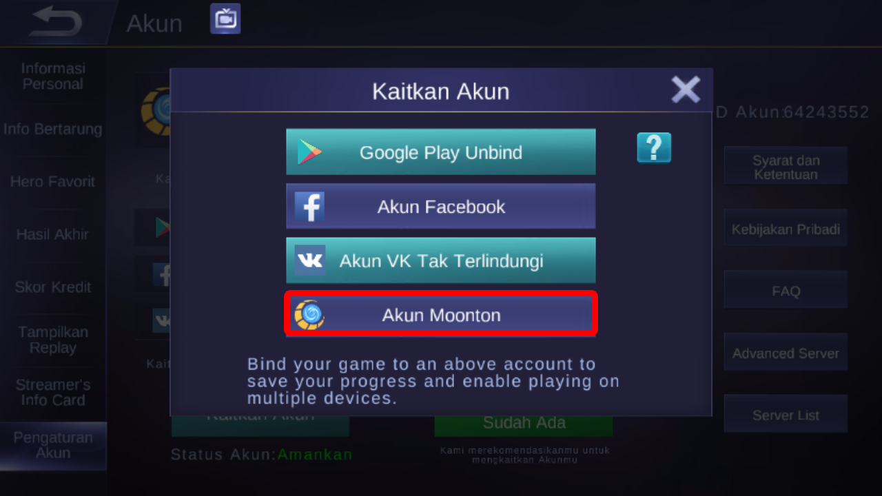 Mobile Legends Profile Checker