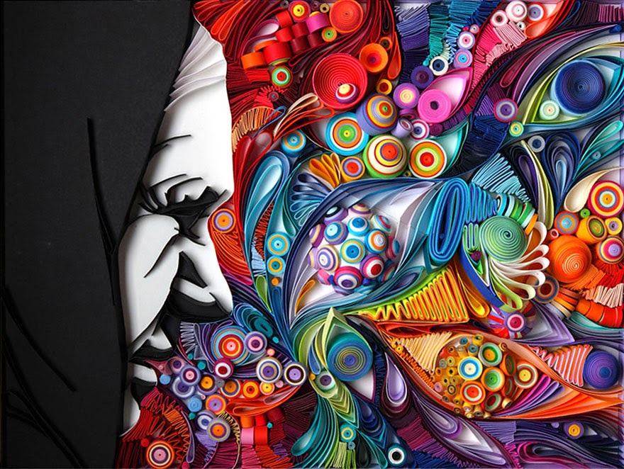 Paper art work research