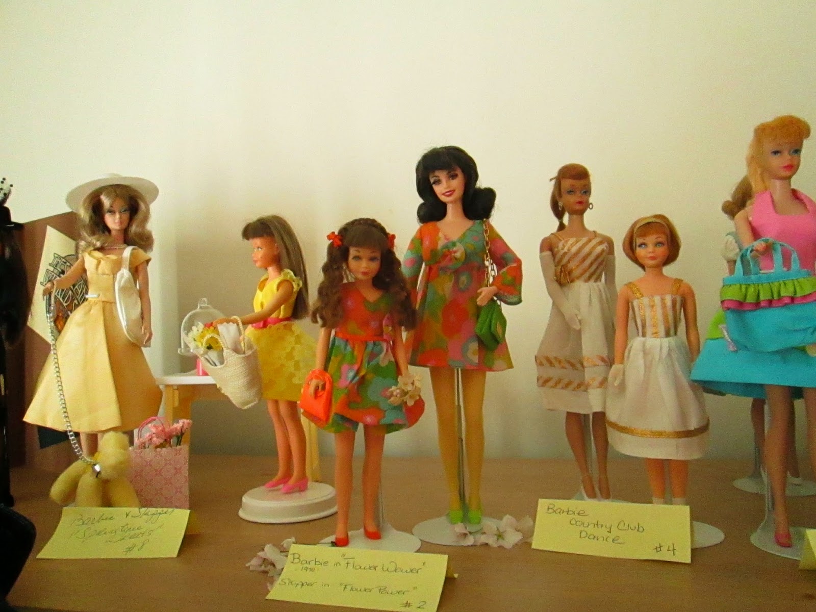 The One Sixth Scale Dollhouse: Va. Fashion doll club meeting- April's ...