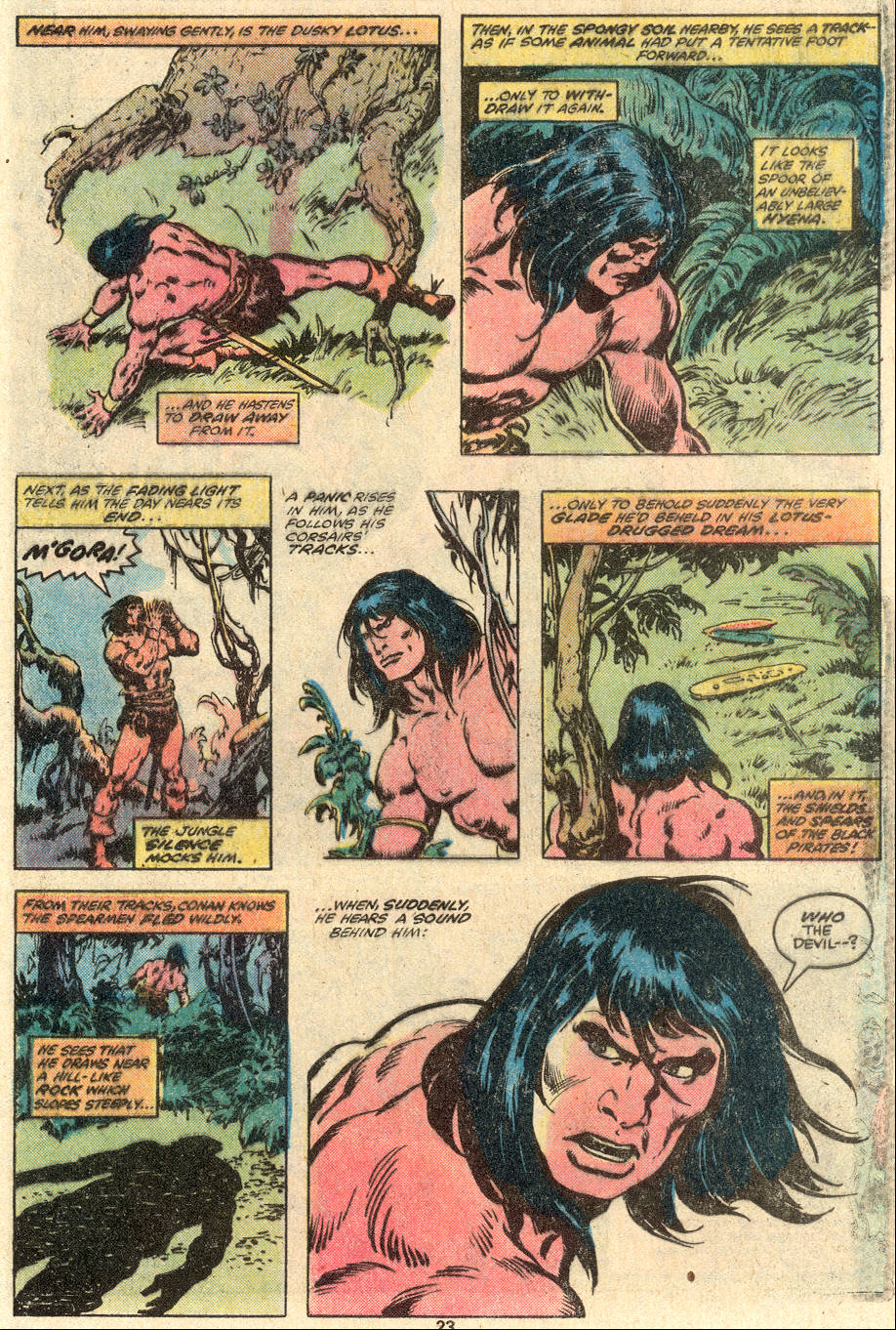 Read online Conan the Barbarian (1970) comic -  Issue #100 - 18