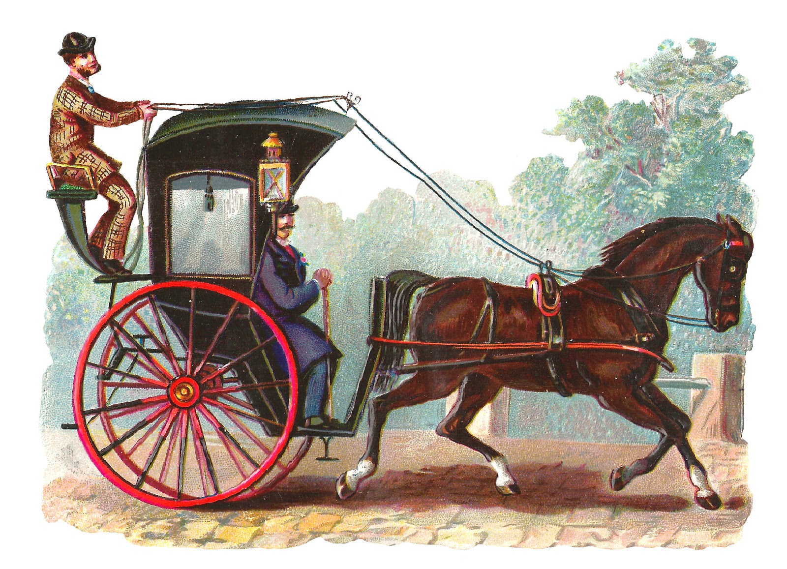 horse and buggy clipart - photo #25