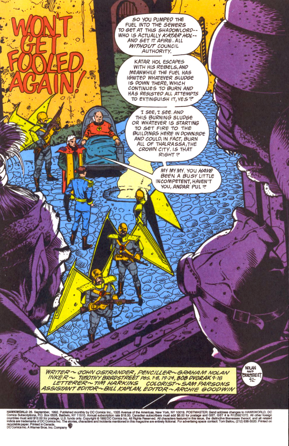Read online Hawkworld (1990) comic -  Issue #26 - 2