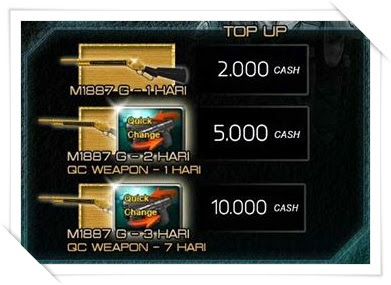 QC weapon gratis PB garena Cara dapat qc gratis