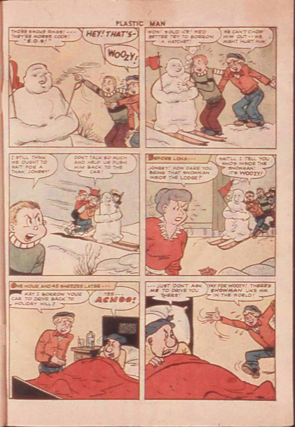 Read online Plastic Man (1943) comic -  Issue #62 - 31